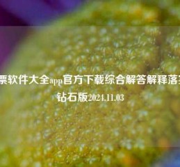 彩票软件大全app官方下载综合解答解释落实_钻石版2024.11.03