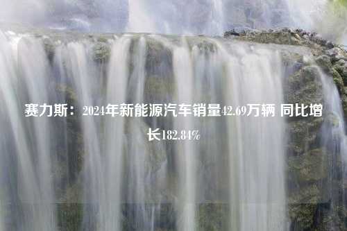 赛力斯：2024年新能源汽车销量42.69万辆 同比增长182.84%