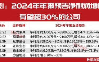 大小摩、社保基金积极买进！年报盈利翻倍增长股曝光！