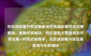 双色球彩票开奖结果查询双色球彩票开奖结果查询，掌握中奖秘诀，轻松赢取大奖港澳彩开奖结果+开奖记录西甲，双色球彩票开奖结果查询与中奖秘诀，双色球彩票开奖结果查询，掌握中奖秘诀，轻松赢取大奖的秘密武器