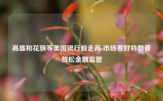 高盛和花旗等美国银行股走高 市场看好特朗普放松金融监管