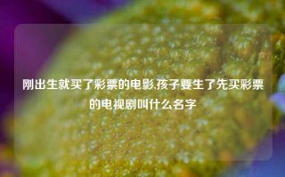 刚出生就买了彩票的电影,孩子要生了先买彩票的电视剧叫什么名字