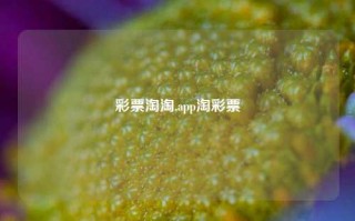 彩票淘淘,app淘彩票