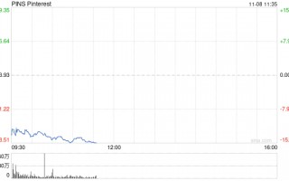 Pinterest第三财季盈利下滑 股价大跌15%