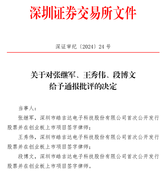 中信证券被监管层书面警示！涉皓吉达IPO项目-第4张图片-彩票联盟