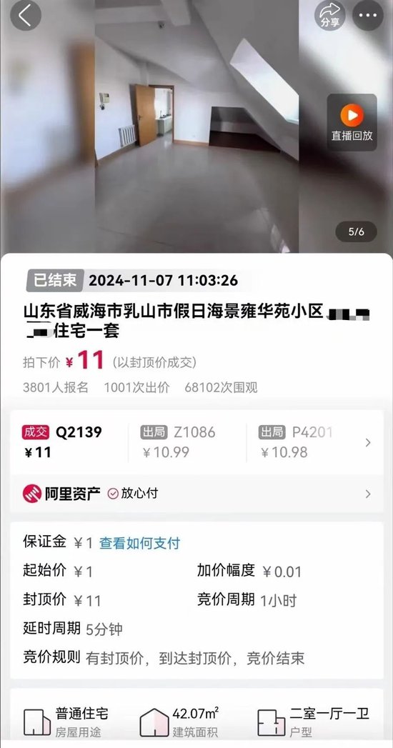 11元拍下海景房！还包过户包税费-第1张图片-彩票联盟