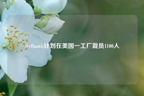 Stellantis计划在美国一工厂裁员1100人-第1张图片-彩票联盟