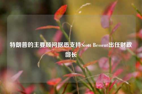 特朗普的主要顾问据悉支持Scott Bessent出任财政部长-第1张图片-彩票联盟