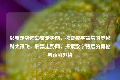 彩票走势网彩票走势网，探索数字背后的奥秘科大讯飞，彩票走势网，探索数字背后的奥秘与预测趋势，彩票走势网，探索数字背后的奥秘与趋势预测-第1张图片-彩票联盟