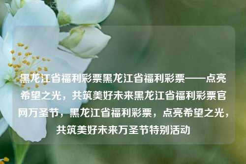 黑龙江省福利彩票黑龙江省福利彩票——点亮希望之光，共筑美好未来黑龙江省福利彩票官网万圣节，黑龙江省福利彩票，点亮希望之光，共筑美好未来万圣节特别活动，黑龙江省福利彩票，共筑希望之光，点亮美好未来-第1张图片-彩票联盟