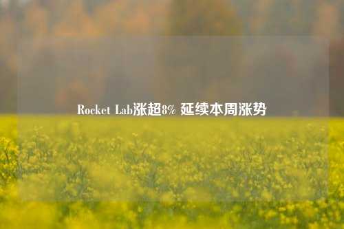 Rocket Lab涨超8% 延续本周涨势-第1张图片-彩票联盟