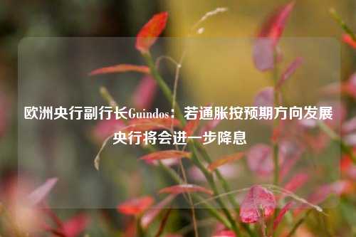 欧洲央行副行长Guindos：若通胀按预期方向发展 央行将会进一步降息-第1张图片-彩票联盟